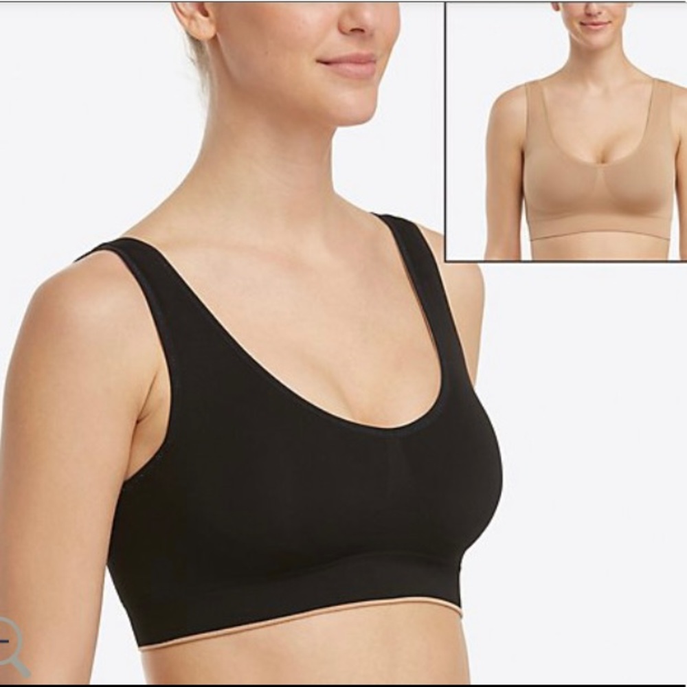 SPANX Breast of Both Worlds Reversible Wireless Bra .